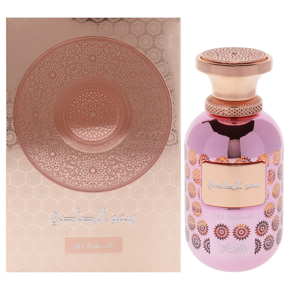 Somow Al Rasasi Lamaan Collection - Oud Rose by Rasasi Women 3.38 oz EDP Spray